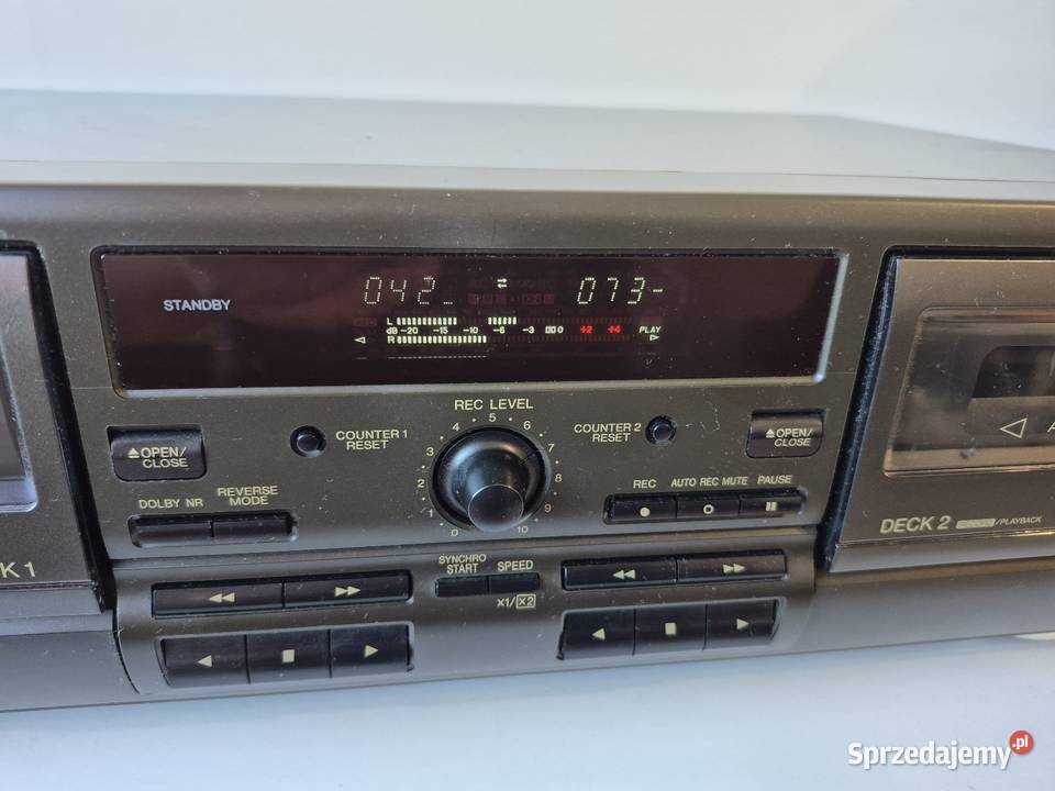 Technics RSTR 373 magnetofon kasetowy Jawor
