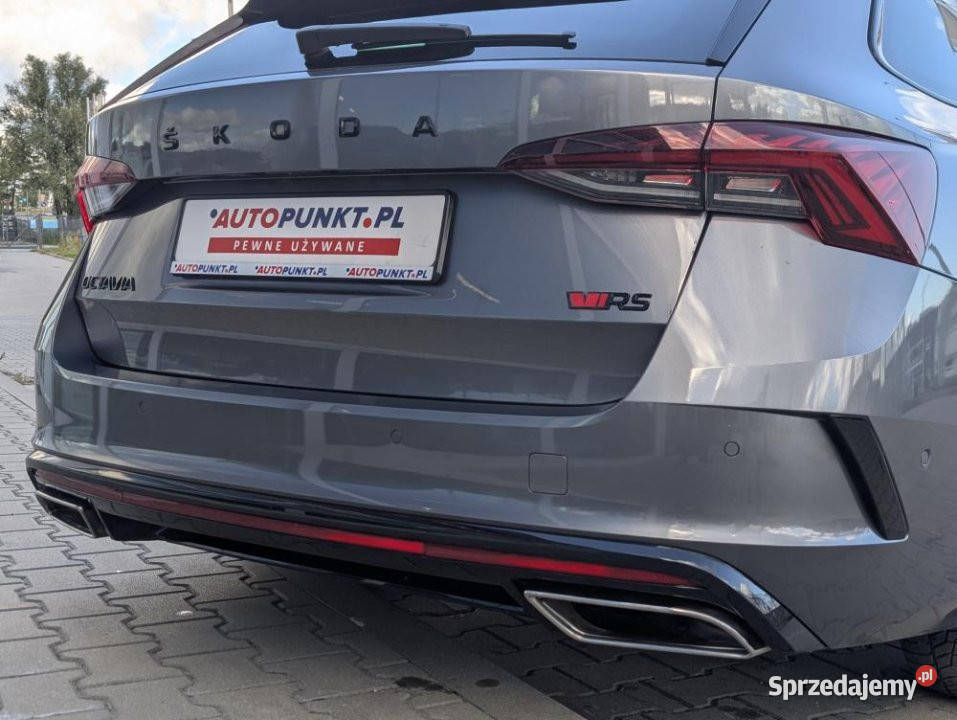 Skoda Octavia 2022r RS LED 200 Niski Przebieg VC nieuszkodzony