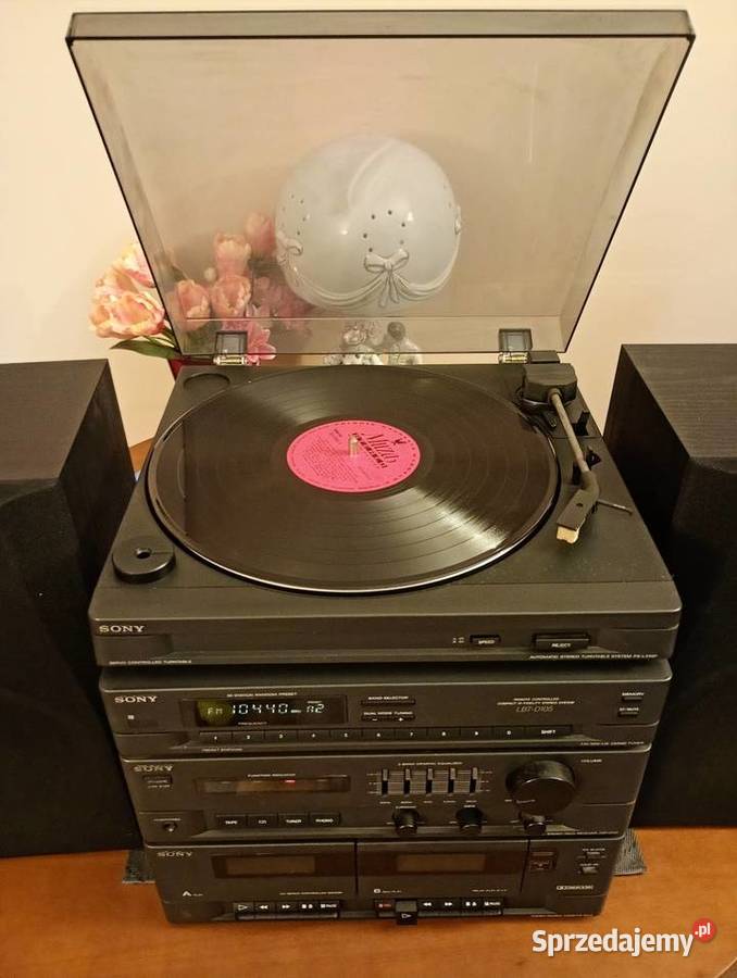 Wieża Sony z Adapterem Warszawa sprzedam