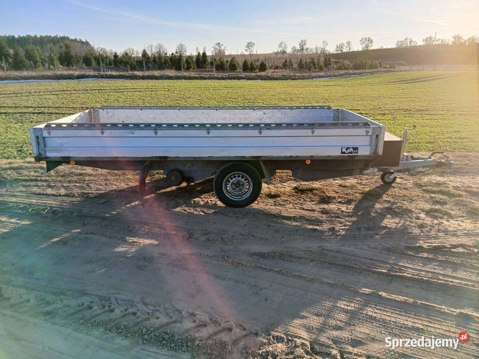 Przyczepa BOCKMANN 27 t Burty alu Tandem Laweta pomorskie