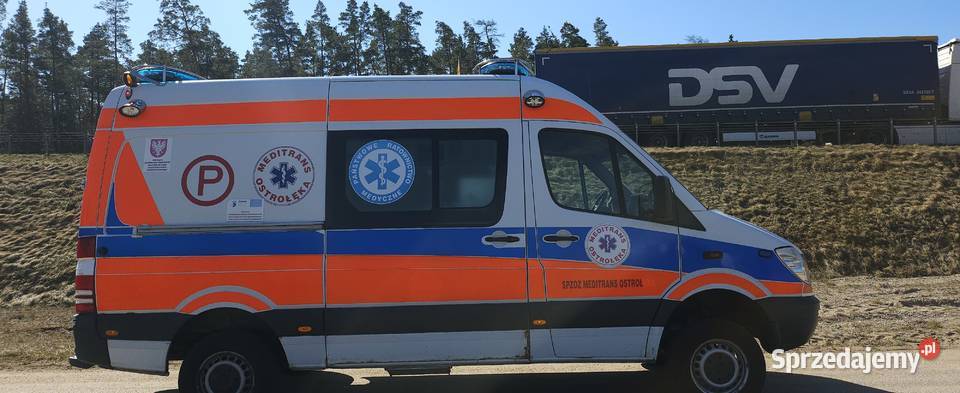 4x4 ambulans Mercedes Sprinter 315cdi nosze Biskupiec