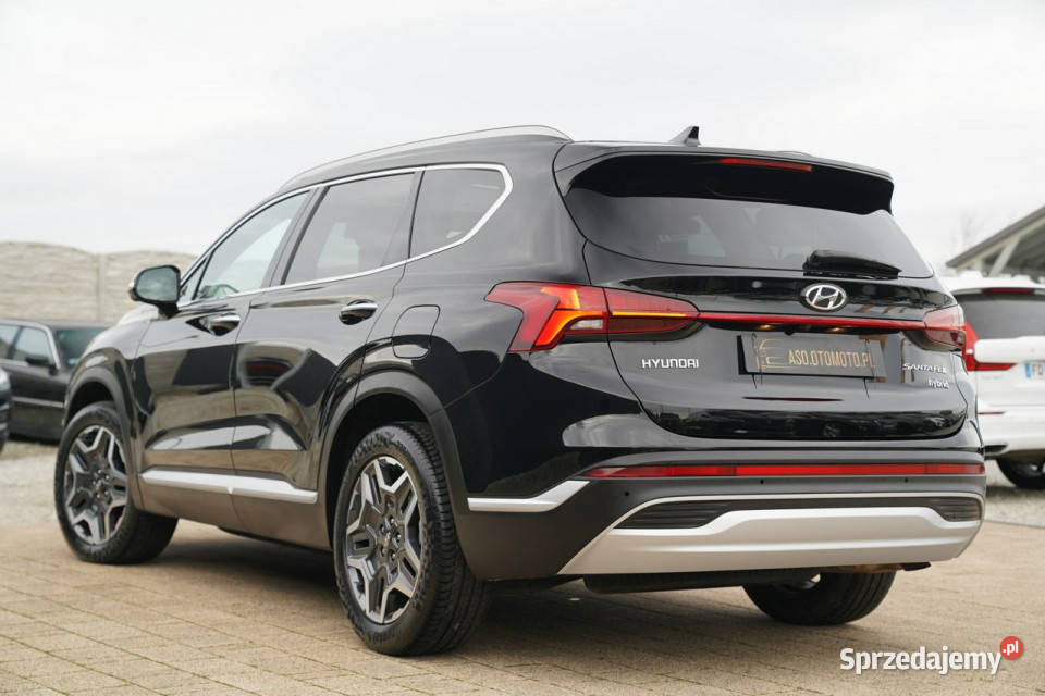 Hyundai Santa Fe FUL LED panorama skóra kamery relingi dachowe Otmuchów