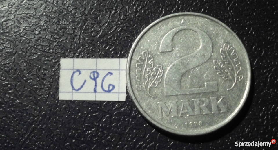 NIEMCY DDR 2 Marki 1978 Kraków sprzedam