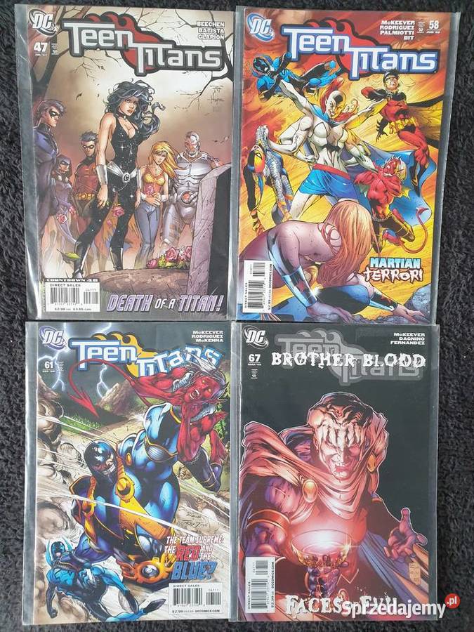 Teen Titans kolekcja 23 komiksów DC USA