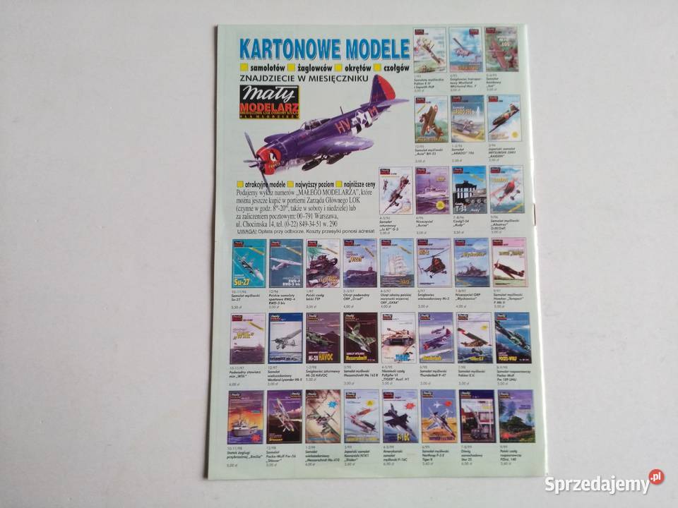 Mały Modelarz 32000 polski trałowiec ORP Dąbrowa Górnicza sprzedam