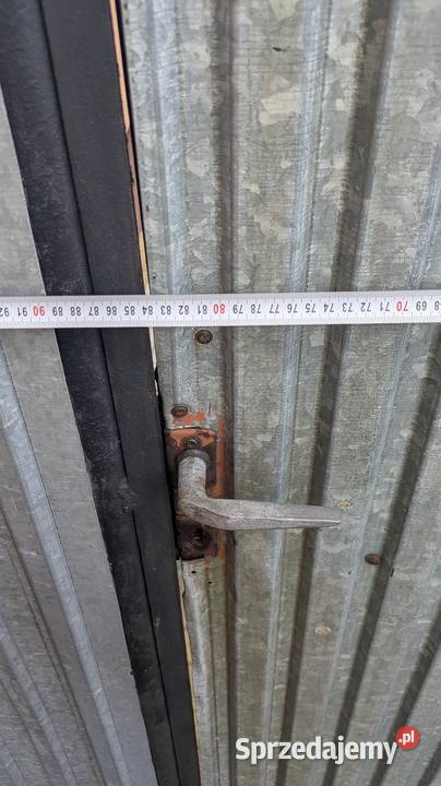 Brama metalowa furtka Wola Jachowa