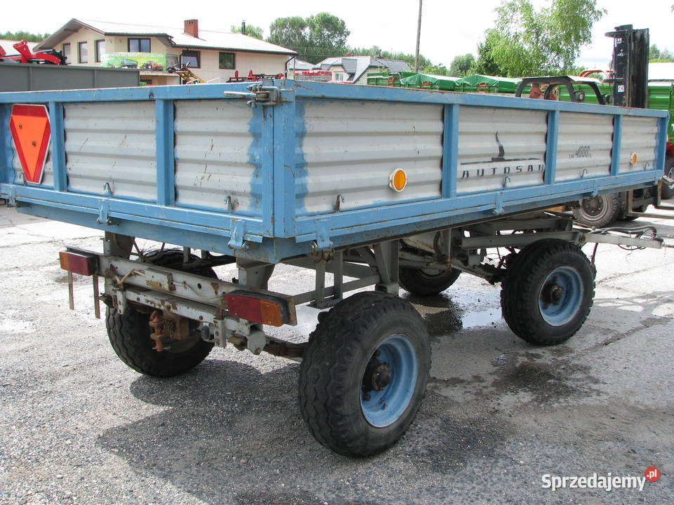 Przyczepa AUTOSAN D732 4tony w RadMasz Opoczno
