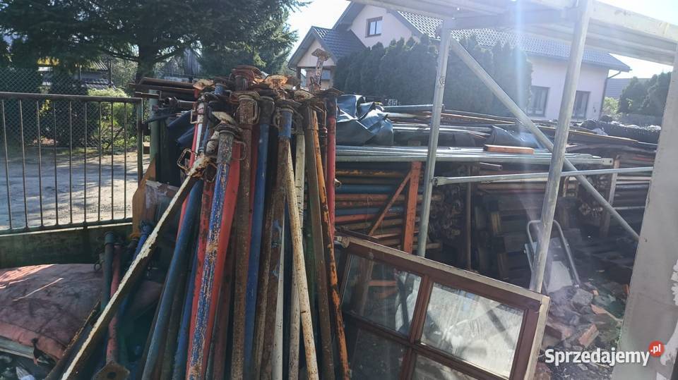 Stemple budowlane rozkręcane łódzkie Sieradz