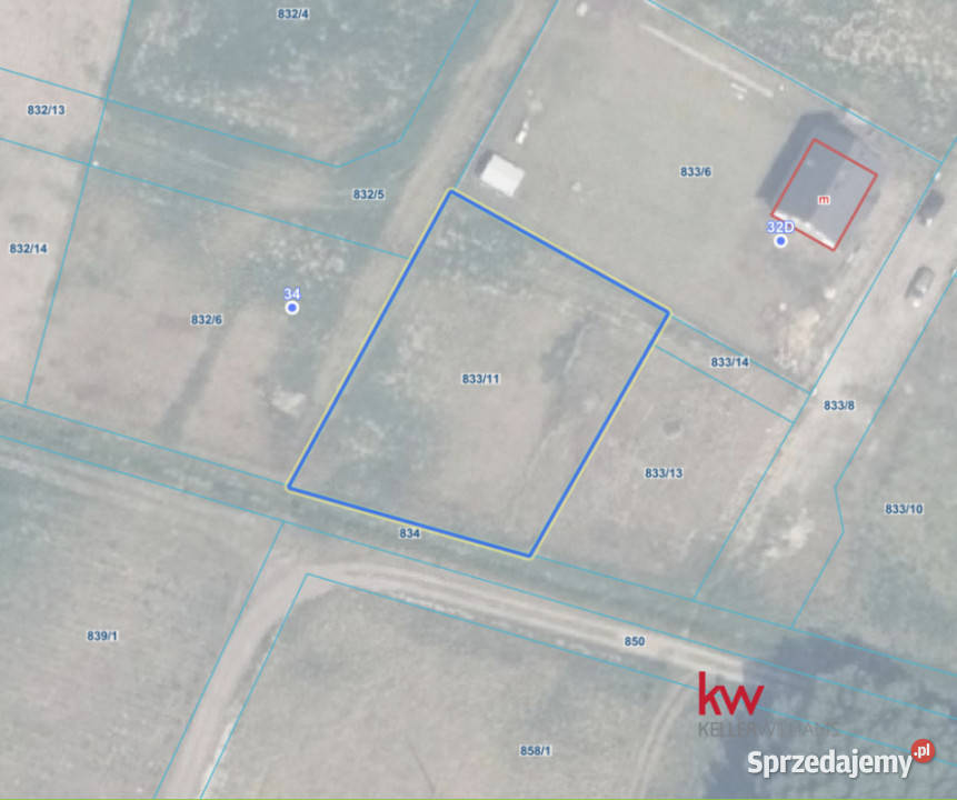 Działka 1047m2 Ryjewo Sprzedaż sprzedam