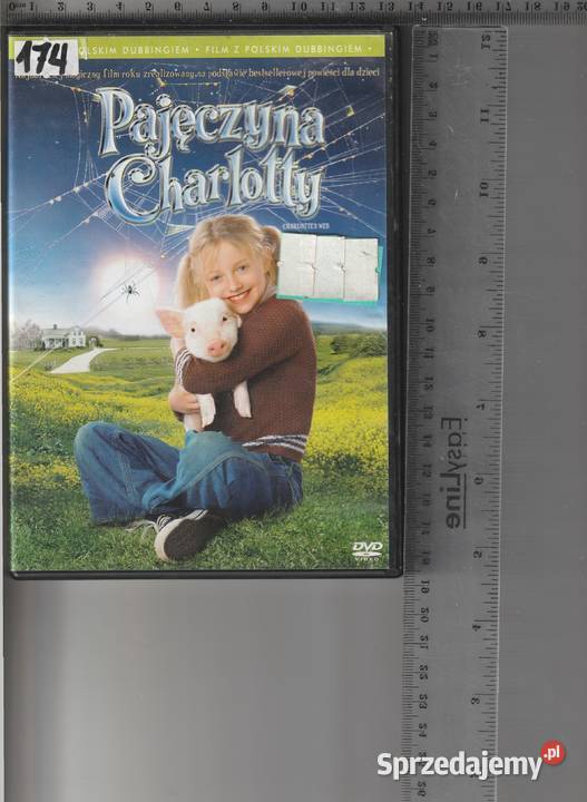 Pajęczyna Charlotty Dakota Fanning DVD lektor Filmy