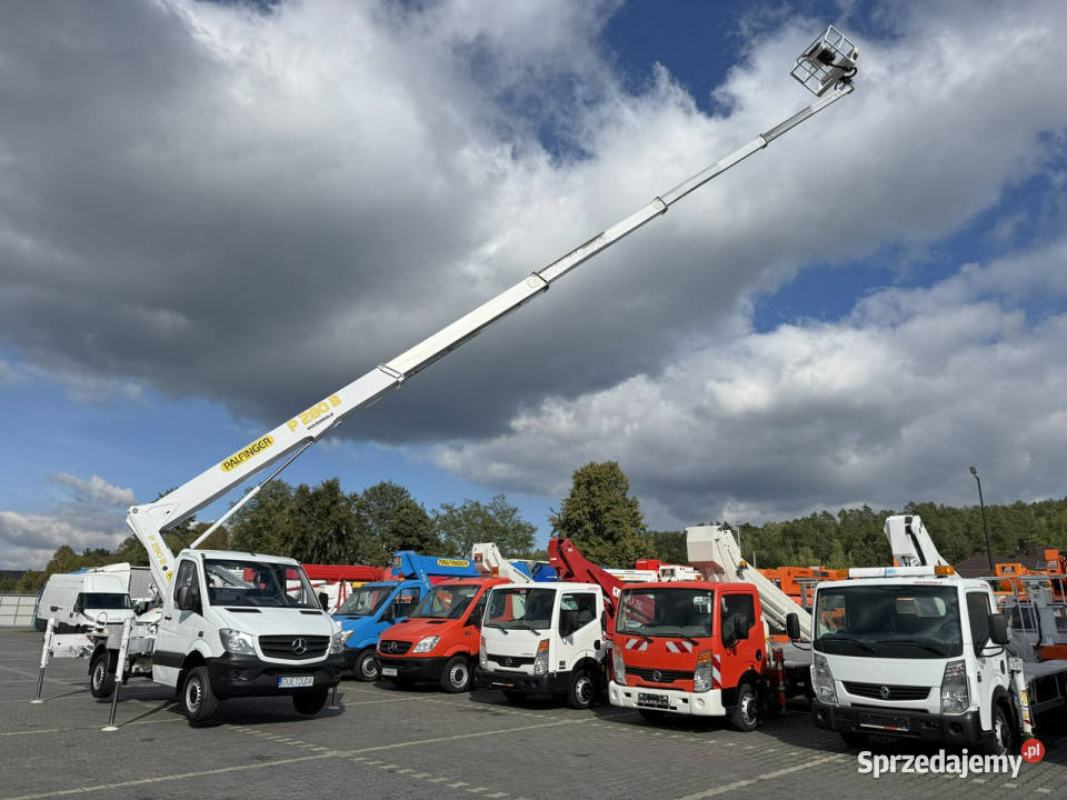 Mercedes Sprinter Zwyżka Podnośnik Koszowy Widełki