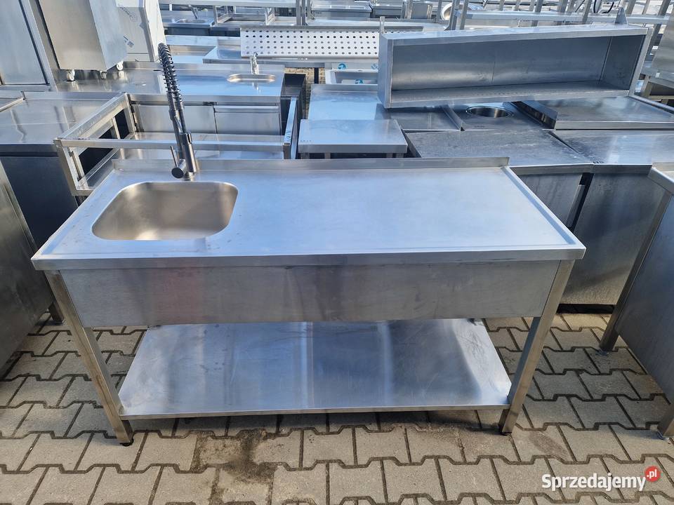 Zlew Gastronomiczny 1 Komorowy Z Blatem Roboczym Ostrów Wielkopolski
