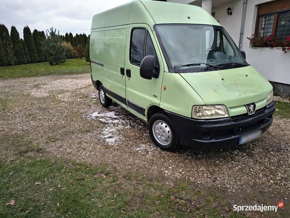 Peugeot BOXER 20 diesel HDI stan Rok produkcji 2003 Peugeot Złotoryja