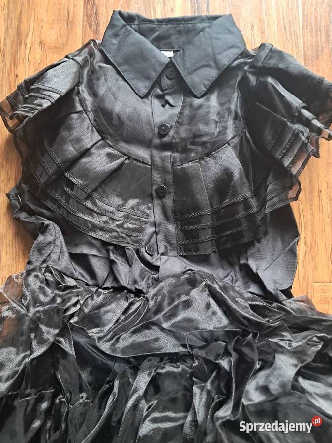 nowy strój Wednesday Addams na wzrost 130 Sandomierz