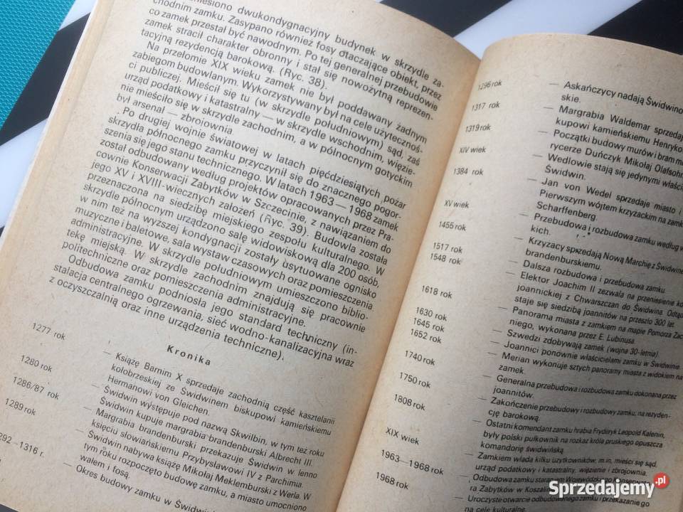 3658 Zamki Pomorza środkowego Antykwariat sprzedam