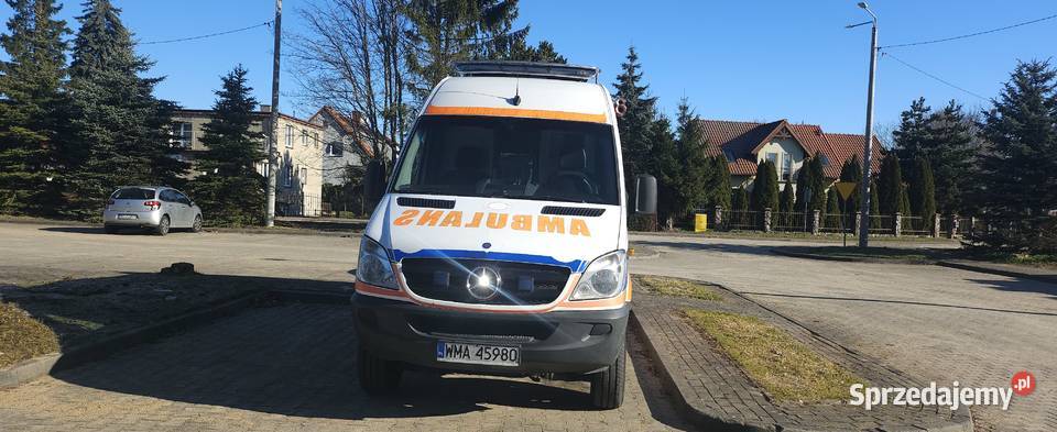4x4 ambulans Mercedes Sprinter 315cdi nosze Biskupiec