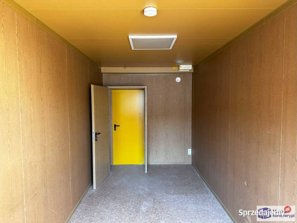 KONTENER BIUROWY SZATNIA ZAPLECZE BUDOWY Biznes i Przemysł sprzedam