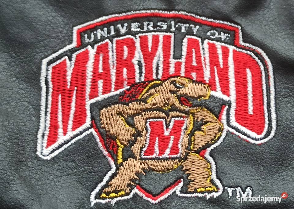 Kurtka University of Maryland TERPS r SM czerwony Klebark Mały
