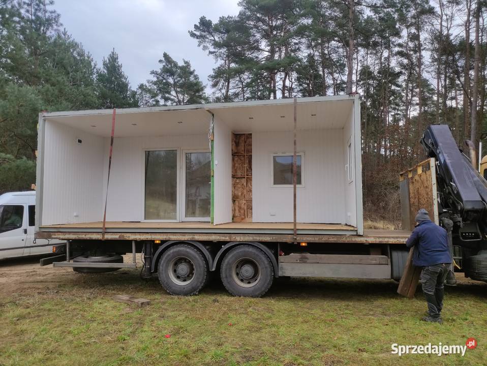 Domek 35m kontener domek modulowy Krzeszyce