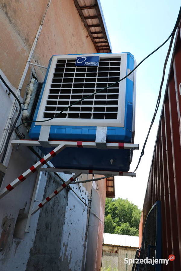 Klimatyzacja ewaporacyjna przemysłu ferm drobiu