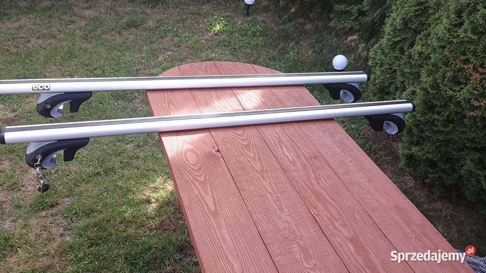 Bagażnik dachowy uniwersalny aluminiowy bagażnik Majewo