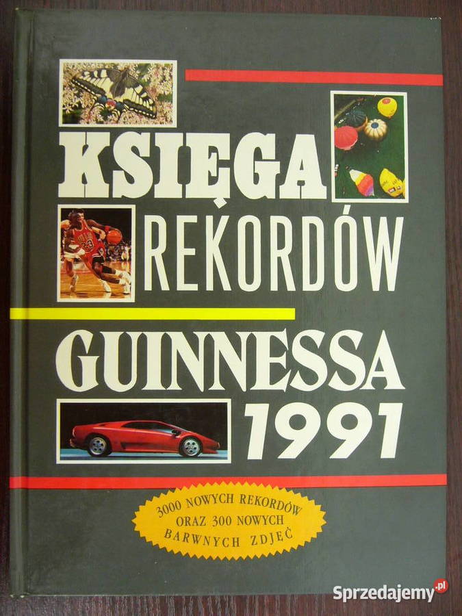 Księga rekordów Guinessa 1991 Warszawa sprzedam