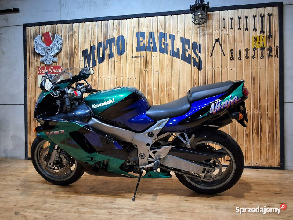 Kawasaki Ninja Motocykl klasyczny NJNJA 900 elektryczny starter Stare Miasto