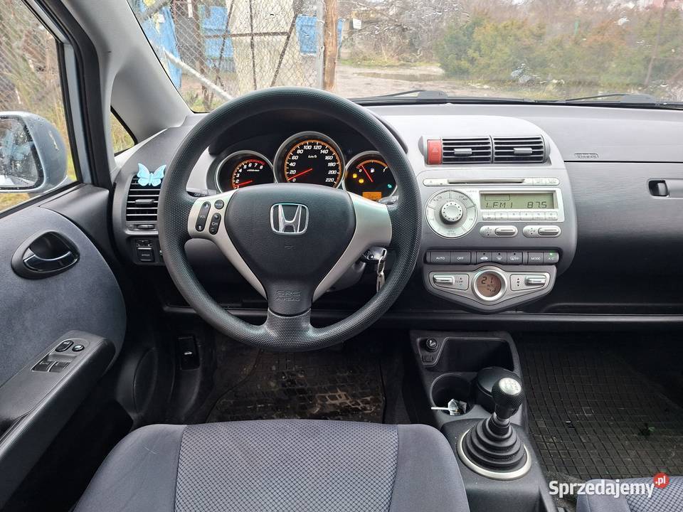 Honda Jazz 14e pali jeździ skręca hamuje Wrocław