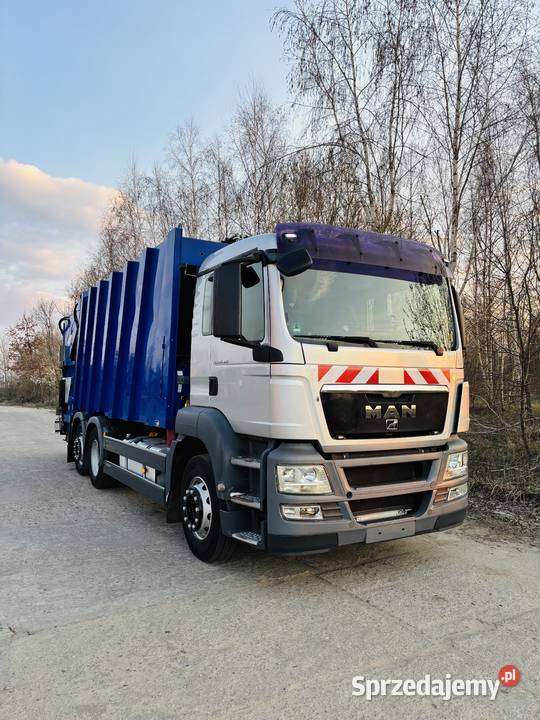 MAN TGS 26320 Śmieciarka MAN TGS EURO 5 Wildno sprzedam