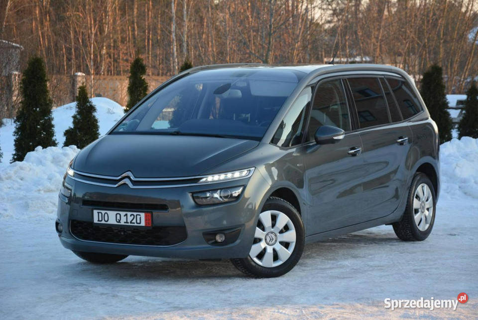 Citroen C4 Grand Picasso Exclusive JBL Virtual centralny zamek Ostrów Mazowiecka sprzedam