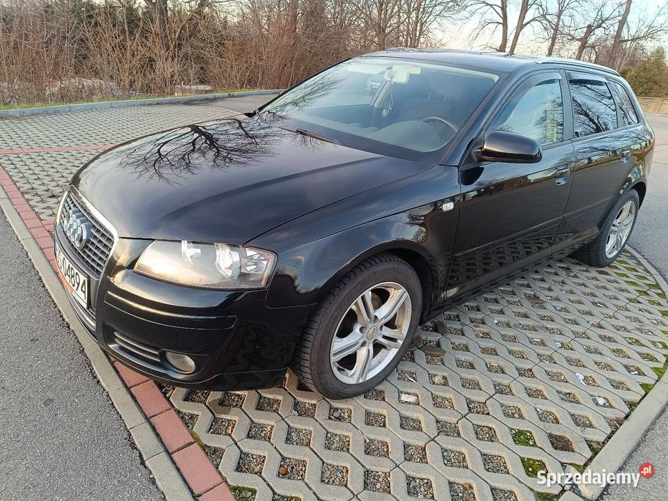 Audi A3 8P 19tdi 5 drzwi sportback lakier metallic A3 Nowy Żmigród