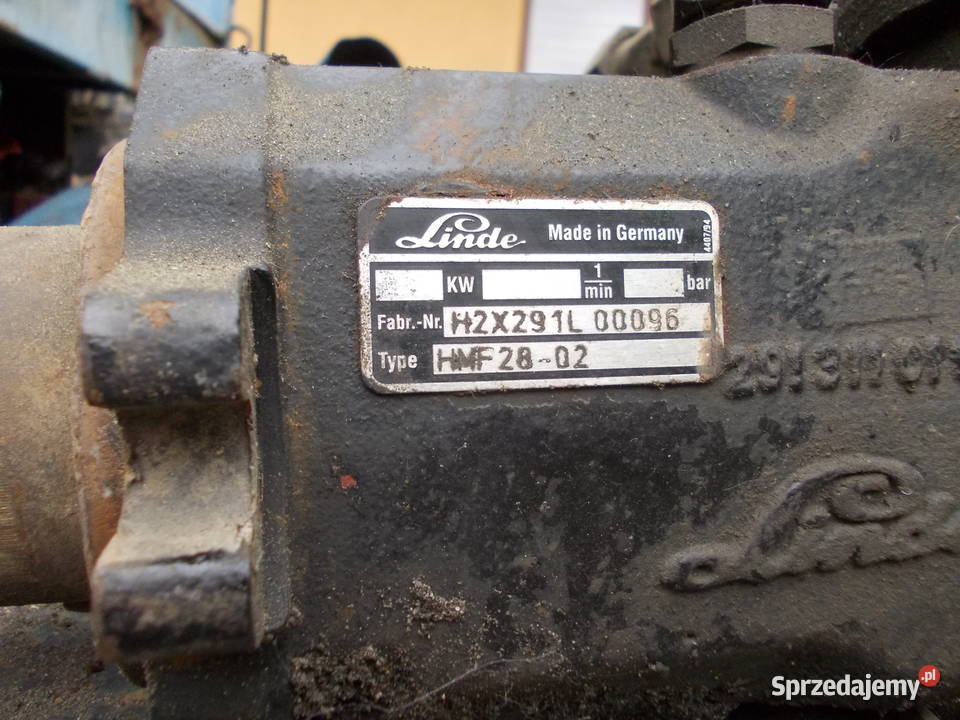 linde naped hydrostat silnik hydrauliczny Sosnowiec sprzedam