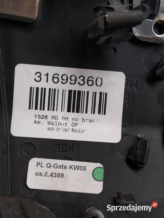 DEKOR LISTWA OZDOBNA DRZWI LEWY TYŁ 31699360