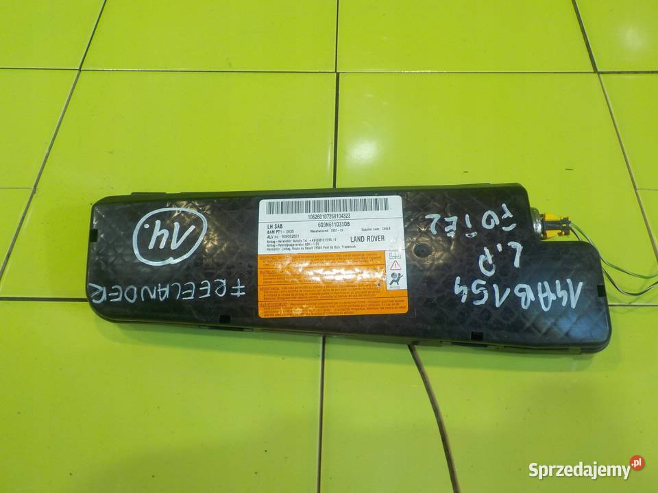 LAND ROVER FREELANDER II 07r 5D AIRBAG poduszka Poduszki powietrzne Suków