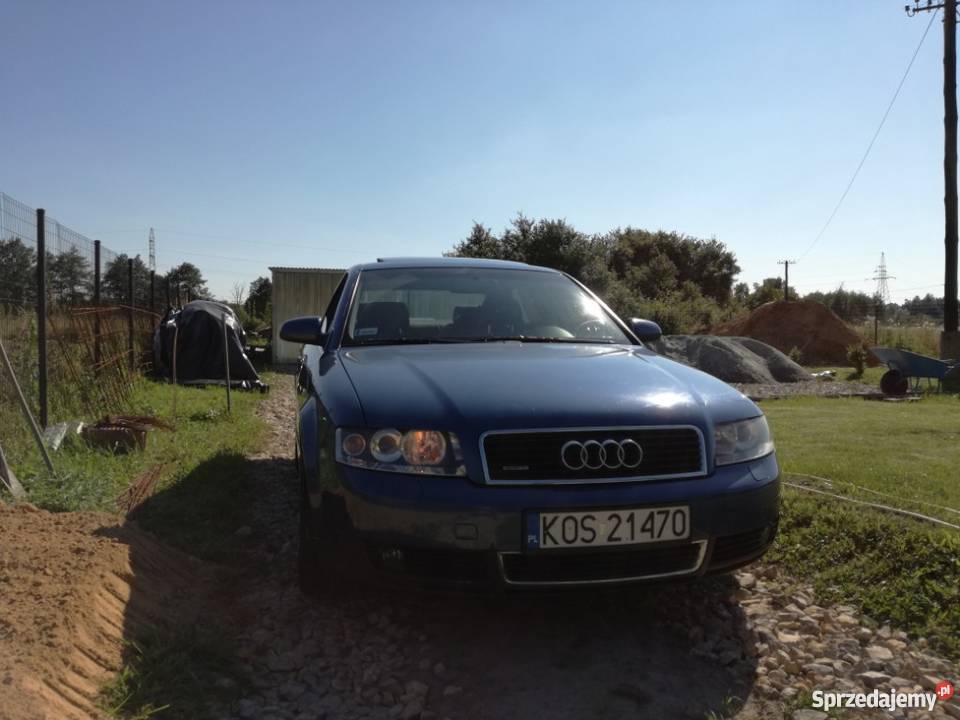 Sprzedam Audi A4 B6 25 TDI Quattro Zadbana autoalarm małopolskie Brzeszcze
