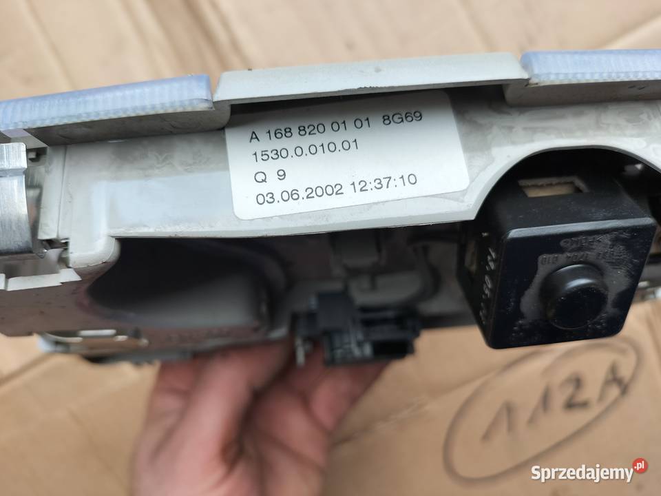 MERCEDES W168 LAMPKA WNĘTRZA OŚWIETLENIE KABINY osobowe Kamień-Kolonia