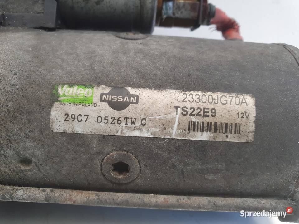Nissan XTRAIL T31 20 DCI ROZRUSZNIK Valeo lubelskie Janów sprzedam