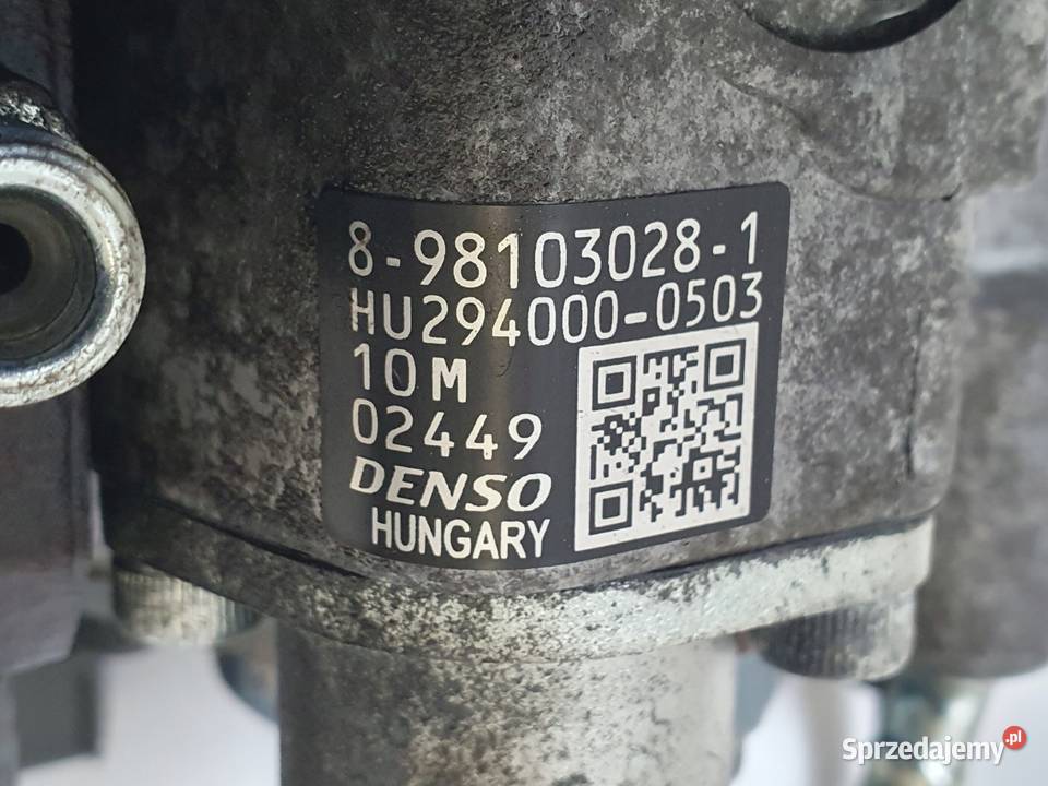 POMPA WTRYSKOWA Opel Zafira B Astra J 17 CDTI Pompy wtryskowe