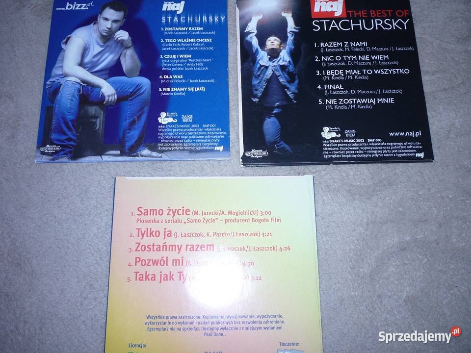 płyty cd Stachurski Gdynia