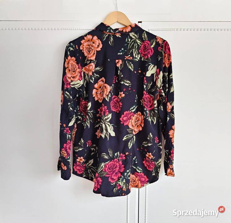 Kwiatowa koszula Only 40 L kwiaty kolorowa Bluzki i koszule Szczecin sprzedam