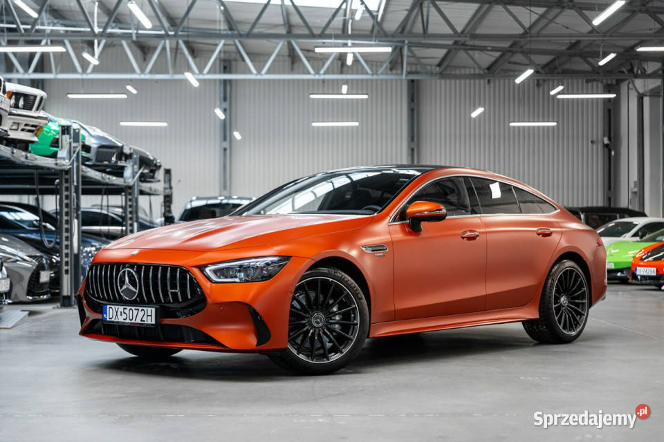 Mercedes AMG GT 53 AMG Orange Copper Manufaktur kamera cofania Węgrzce