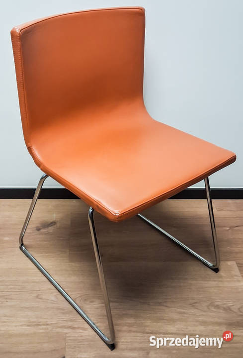 Krzesło Ikea Bernhard ruda skóra śląskie Częstochowa