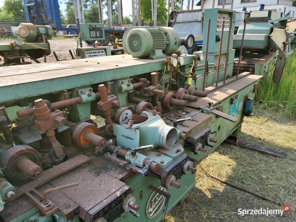 Strugarka czterostronna Weinig U 17N 7głowic pomorskie Karsin