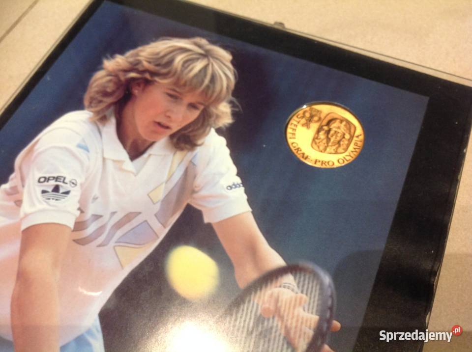 STEFFI GRAF PRO OLYMPIA 1988 r Zdjęcie Medal Nowa Sól