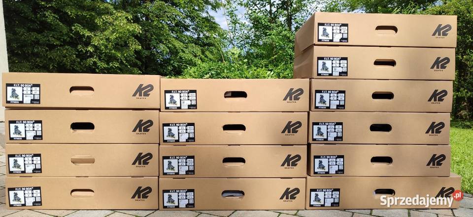 Fabrycznie NOWE Rolki K2 FIT 90 BOA Mens Fitness Jasień