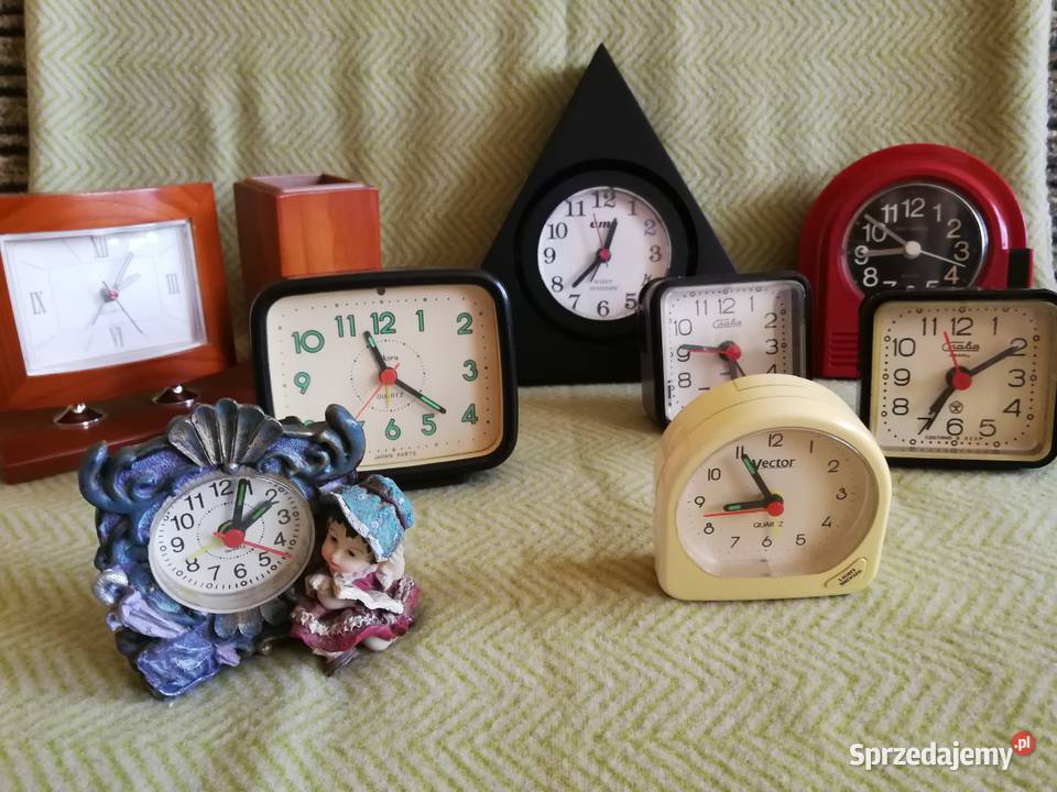 Zegarkibudziki Retro kwarcowe PRL Jantar Slava Szczecin
