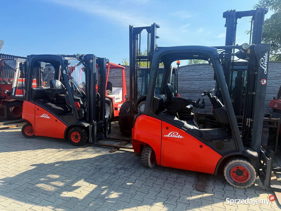 wózek widłowy LINDE H18T LPG 18T Triplex 46m łódzkie
