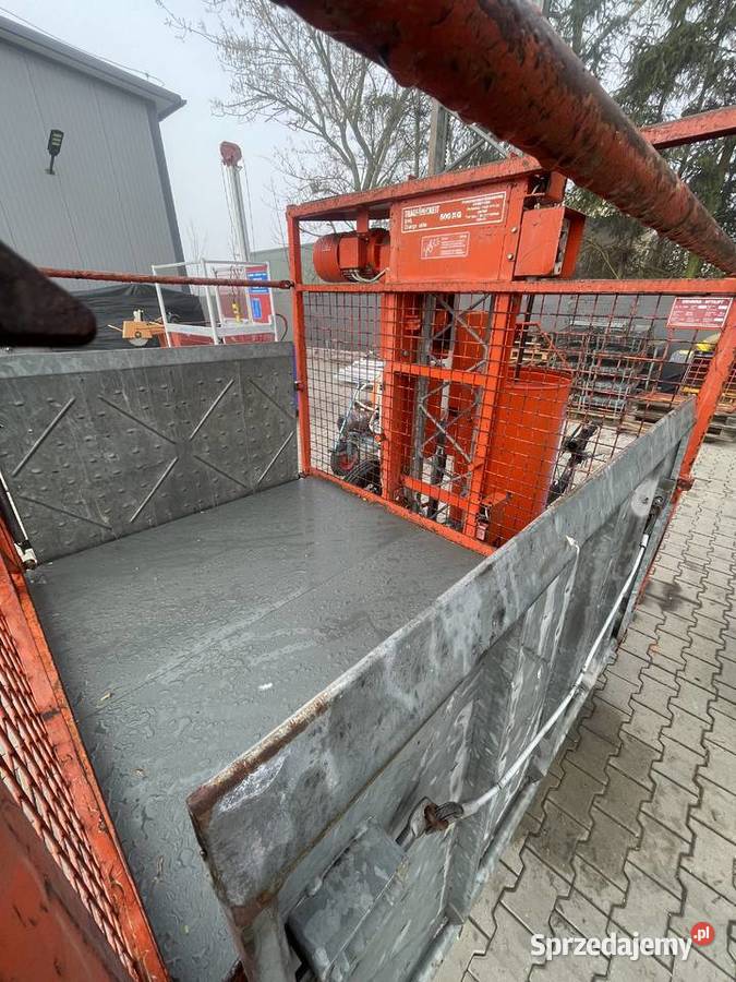 Winda budowlana Steinweg Optilift 500 wciągarka nie Pozostałe Ślesin