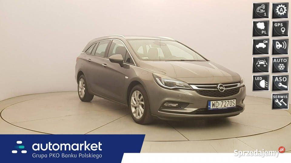 Opel Astra 14 T GPF Elite SS Z Polskiego Salonu światła do jazdy dziennej Warszawa