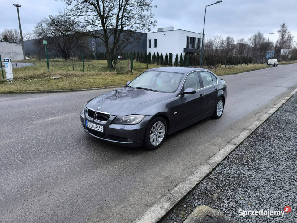 BMW 325 E90 2005r Automat FILM Klima Grzane komputer pokładowy Pabianice